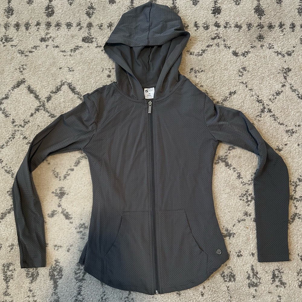 Buffbunny Spice Jacket Gray Zip-Up Hoodie XS